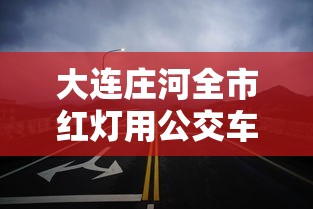 大连庄河全市红灯用公交车封路 · 庄河红绿灯拍照地方
