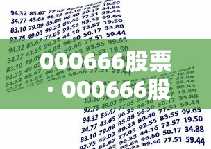 000666股票 · 000666股票股吧